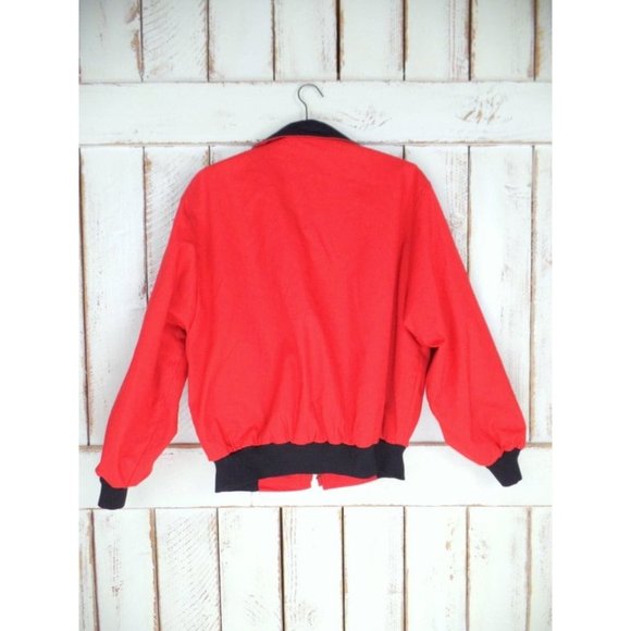 Vintage red Southwestern bomber flight jacket - Picture 5 of 5
